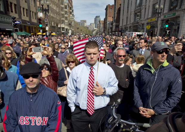 Moment of silence for bombing victims